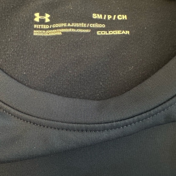 Under Armour Men's UA Storm Cyclone ColdGear Crew Shirt Men’s Small - Picture 6 of 6